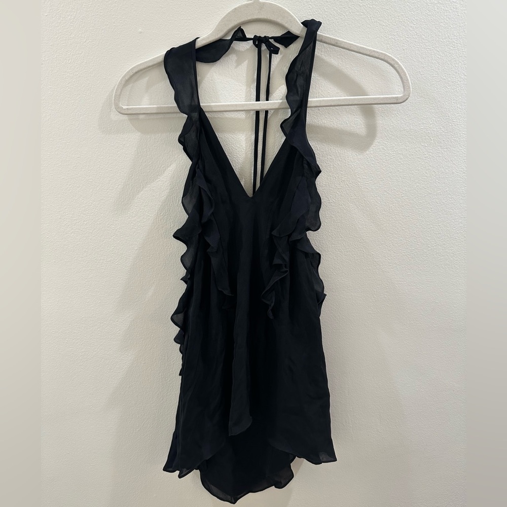 L’Agence Fluttery Halter Top